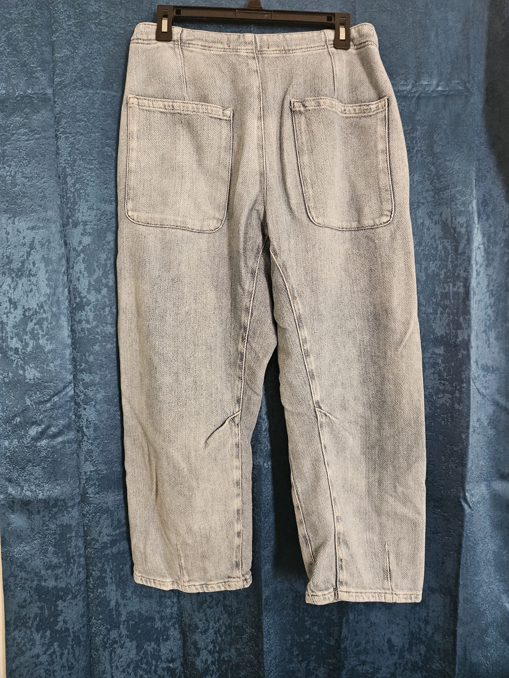 We The Free Light Wash Button-Fly Mom Jeans - Picture 2 of 3